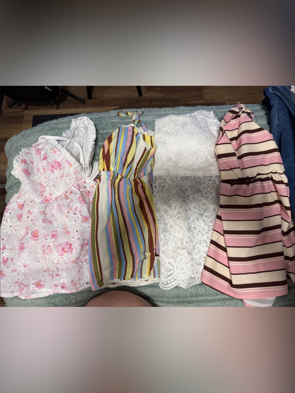 3 halter / 1 tank top (bulk buy)